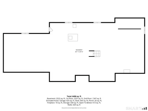 Floorplan - 40 Deer Hill Rd, Redding, CT 06896 photo 3 of 3