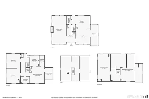 Floorplan - 75 Harmon St, Hamden, CT 06517 photo 1 of 1