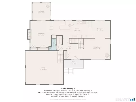 Floorplan - 239 Wright Rd, Canton, CT 06019 photo 2 of 3