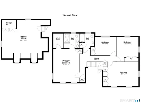 Floorplan - 49 Georges Ln, Monroe, CT 06468 photo 2 of 3