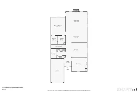 Floorplan - 54 Elizabeth Cir #54, Sandy Hook, CT 06482 photo 1 of 3
