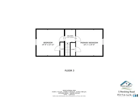 Floorplan - 5 Pershing Rd, Windsor Locks, CT 06096 photo 2 of 3