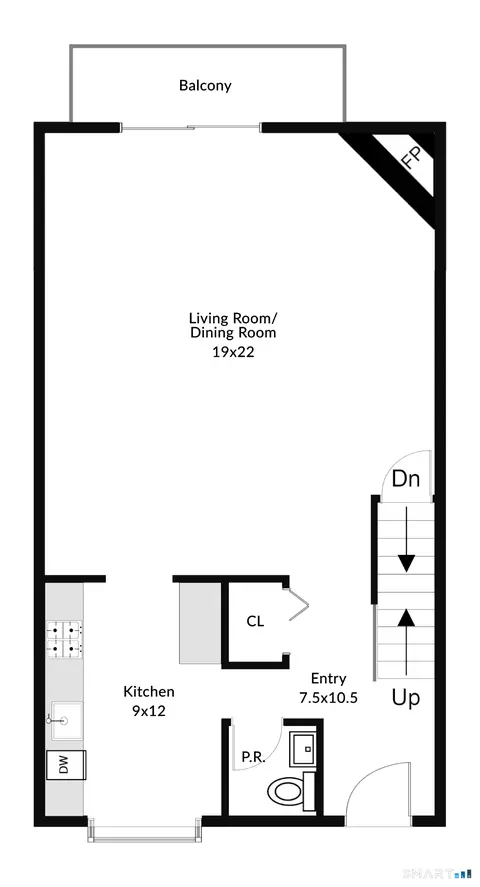 Floorplan - 455 Hope St #1C, Stamford, CT 06906 photo 1 of 4