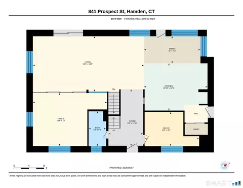 Floorplan - 841 Prospect St, Hamden, CT 06517 photo 1 of 3