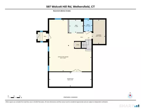 Floorplan - 597 Wolcott Hill Rd, Wethersfield, CT 06109 photo 2 of 2