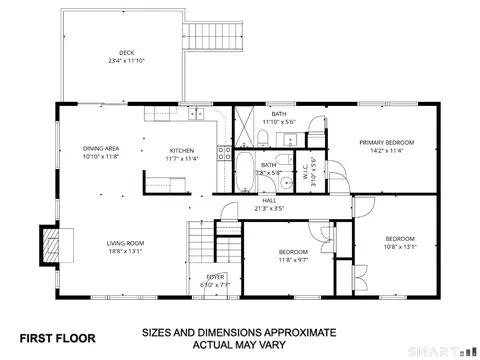 Floorplan - 1001 Suffield St, Suffield, CT 06078 photo 1 of 2