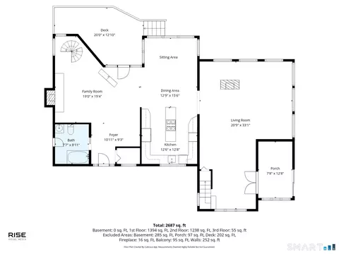 Floorplan - 23 Cherry St, Niantic, CT 06357 photo 1 of 2