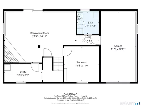 Floorplan - 1 Holly Ln, Gales Ferry, CT 06335 photo 1 of 2