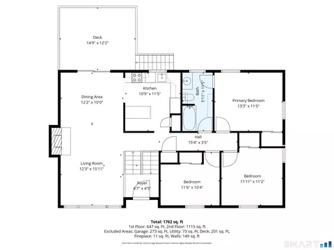 Floorplan - 1 Holly Ln, Gales Ferry, CT 06335 photo 2 of 2