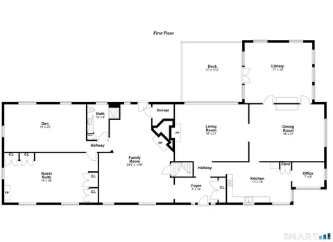 Floorplan - 16 Shady Ln, Redding, CT 06896 photo 1 of 5