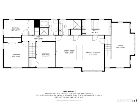 Floorplan - 204 Braeside Dr, Hamden, CT 06514 photo 2 of 3