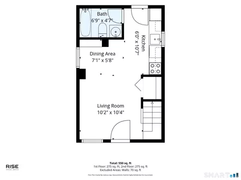 Floorplan - 99 Warner St, Hamden, CT 06514 photo 2 of 3