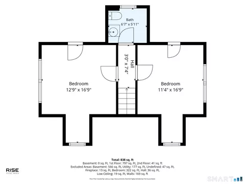 Floorplan - 128 Church St, Hamden, CT 06514 photo 2 of 3