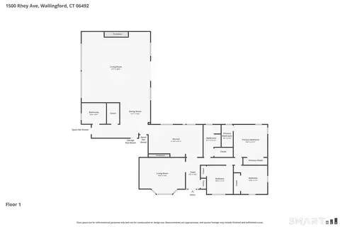 Floorplan - 1500 Rhey Ave, Wallingford, CT 06492 photo 1 of 1