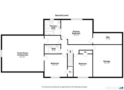Floorplan - 299 Redding Rd, Redding, CT 06896 photo 2 of 3