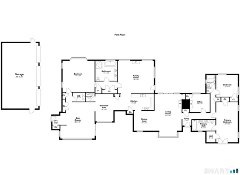 Floorplan - 75 Norfield Rd, Weston, CT 06883 photo 1 of 1