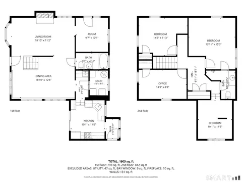 Floorplan - 46 Crane Ln, Bethlehem, CT 06751 photo 1 of 1