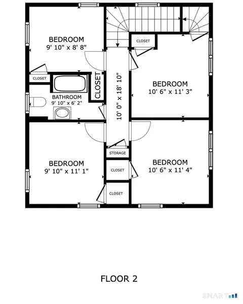 Floorplan - 106 Filbert St, Hamden, CT 06517 photo 2 of 2