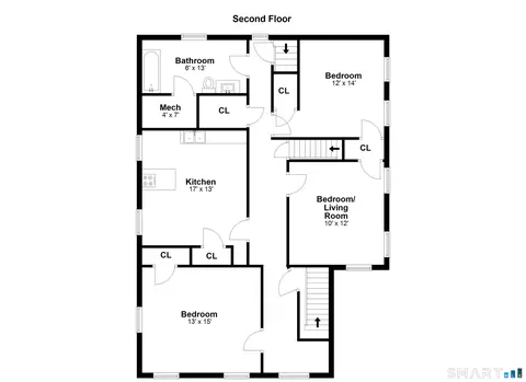 Floorplan - 33 Hatch Rd, Bridgewater, CT 06752 photo 2 of 2