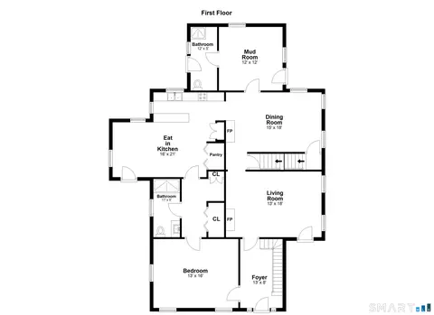 Floorplan - 33 Hatch Rd, Bridgewater, CT 06752 photo 1 of 2