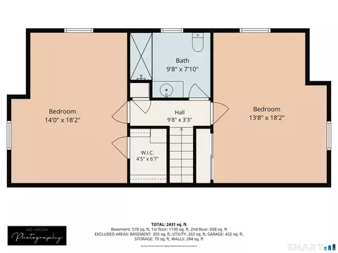 Floorplan - 9 Pond Side Dr, Wethersfield, CT 06109 photo 2 of 3