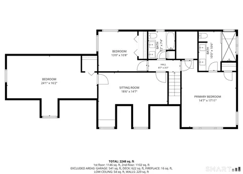 Floorplan - 291 Wheeler Rd, Monroe, CT 06468 photo 2 of 2