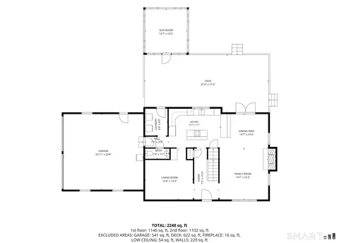 Floorplan - 291 Wheeler Rd, Monroe, CT 06468 photo 1 of 2