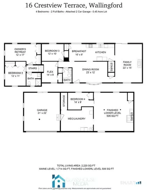 Floorplan - 16 Crestview Ter, Wallingford, CT 06492 photo 1 of 1