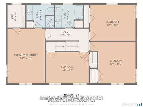 Floorplan - 56 Brookside Dr, Trumbull, CT 06611 photo 2 of 4
