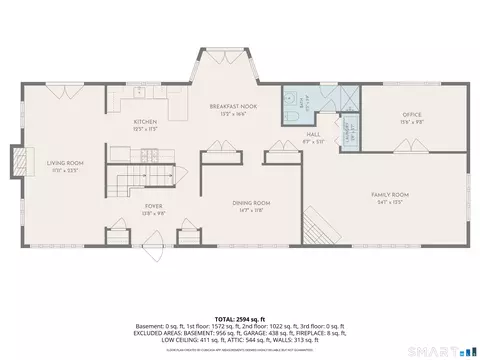Floorplan - 56 Brookside Dr, Trumbull, CT 06611 photo 1 of 4