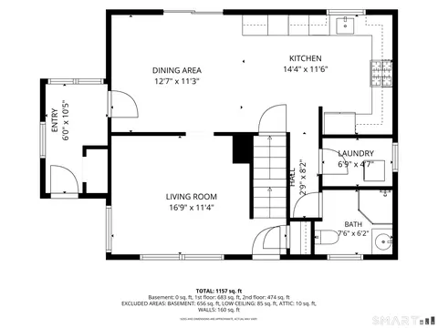 Floorplan - 39 Dexter Rd, Coventry, CT 06238 photo 1 of 4