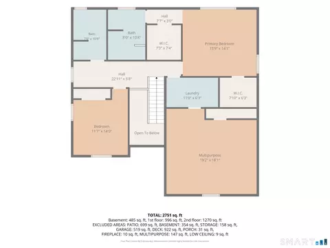 Floorplan - 20 Ridgewood Ct, North Haven, CT 06473 photo 3 of 3