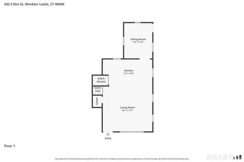 Floorplan - 342 S Elm St, Windsor Locks, CT 06096 photo 1 of 2