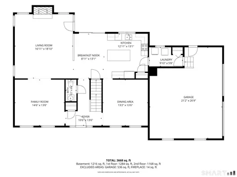 Floorplan - 107 Robin Dr, Canton, CT 06019 photo 1 of 2