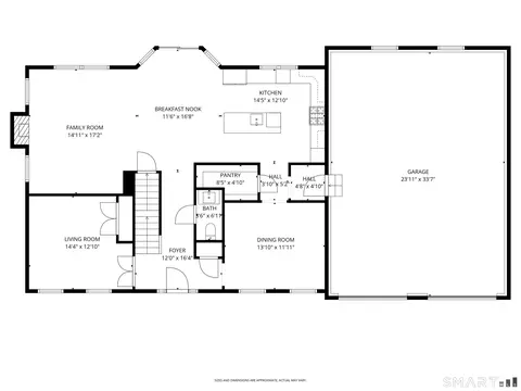 Floorplan - 1427 Monroe Tpke, Monroe, CT 06468 photo 2 of 3