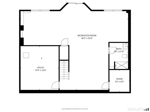 Floorplan - 1427 Monroe Tpke, Monroe, CT 06468 photo 1 of 3