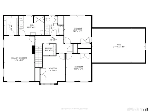 Floorplan - 1427 Monroe Tpke, Monroe, CT 06468 photo 3 of 3