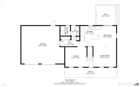Floorplan - 125 Hartford Pike, Killingly, CT 06241 photo 1 of 2