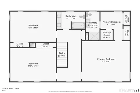 Floorplan - 17 Eska Dr, Ledyard, CT 06339 photo 2 of 3