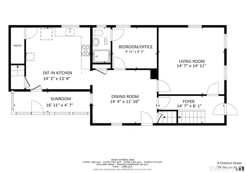 Floorplan - 8 Chestnut St, Windsor Locks, CT 06096 photo 1 of 3