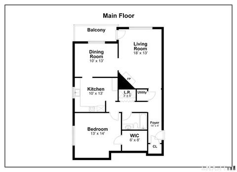 Floorplan - 215 Windgate Cir #E, Monroe, CT 06468 photo 1 of 1