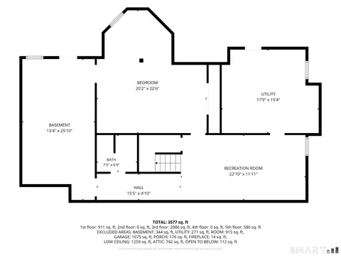 Floorplan - 33 Norton Rd, Broad Brook, CT 06016 photo 3 of 3