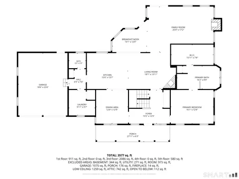 Floorplan - 33 Norton Rd, Broad Brook, CT 06016 photo 1 of 3