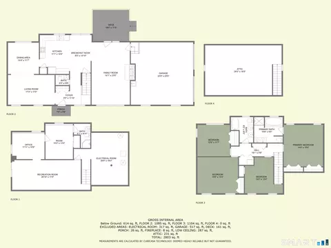 Floorplan - 2125 Durham Rd, Madison, CT 06443 photo 1 of 1