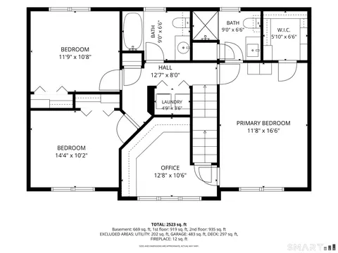 Floorplan - 2 Oleander Dr, Clinton, CT 06413 photo 2 of 3