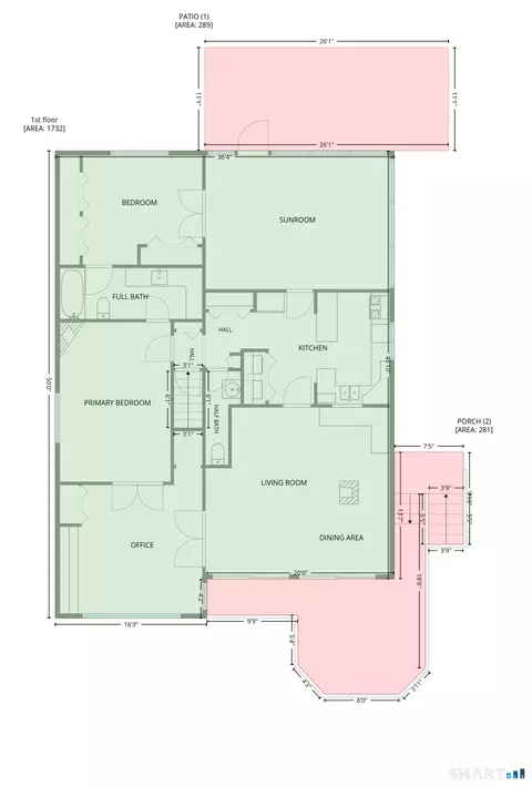 Floorplan - 77 Algonquin Trl, Sandy Hook, CT 06482 photo 2 of 2