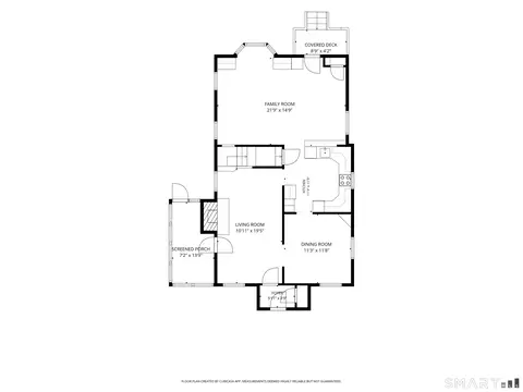 Floorplan - 61 Chamberlain Rd, Wethersfield, CT 06109 photo 2 of 3