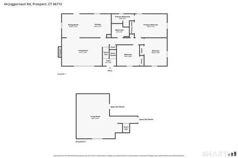 Floorplan - 44 Juggernaut Rd, Prospect, CT 06712 photo 1 of 1