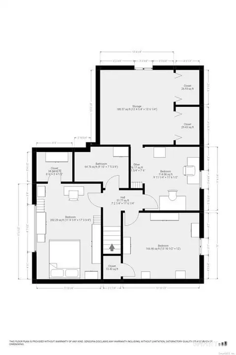 Floorplan - 93 Thomas St, Hamden, CT 06514 photo 2 of 2