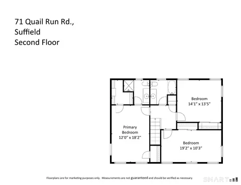 Floorplan - 71 Quail Run Rd, Suffield, CT 06078 photo 2 of 3